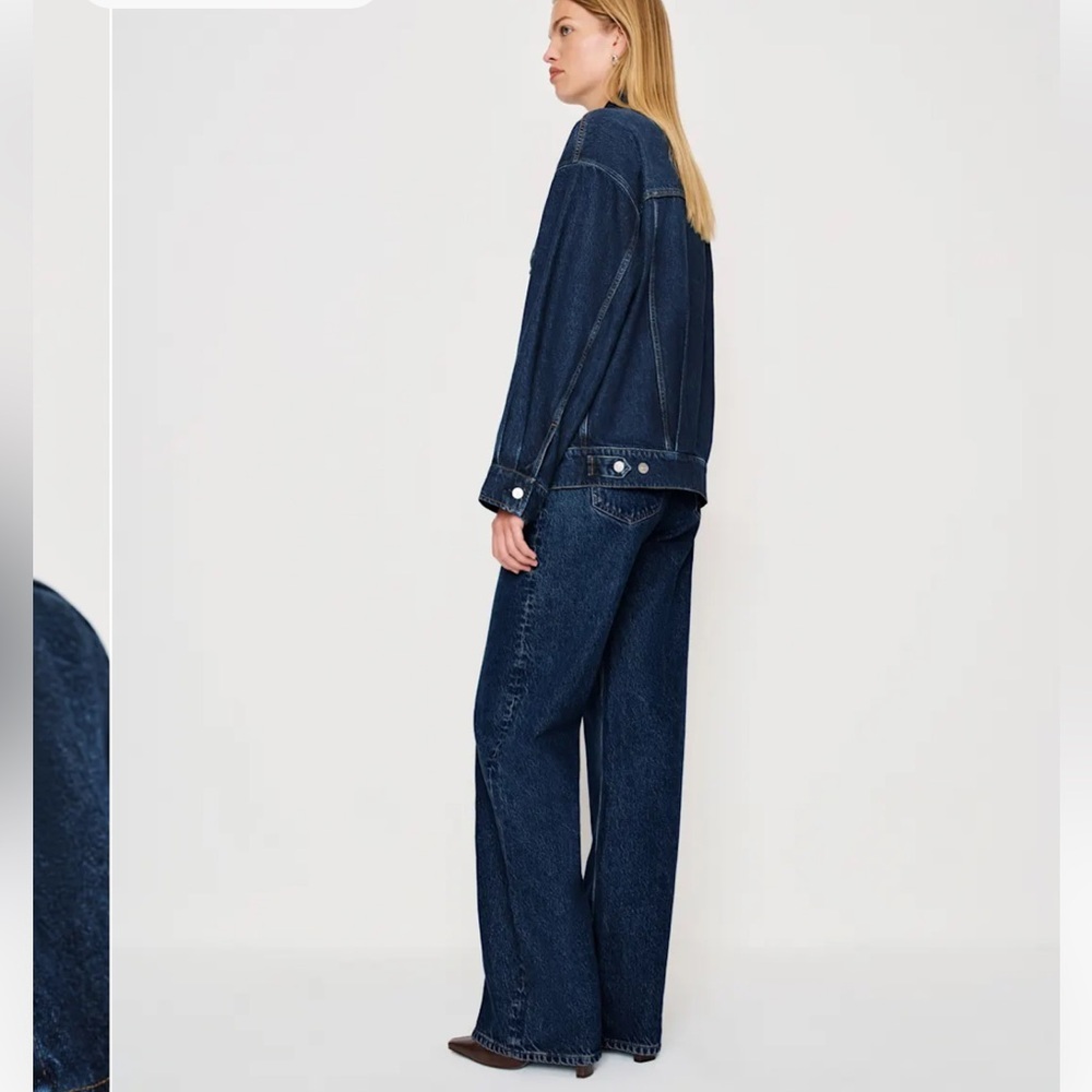 Reformation Brooks Oversized Denim Jacket - Picture 4 of 8